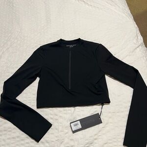 NWT white fox active wear top